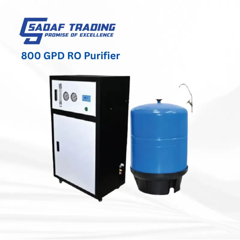 800 GPD RO Water Purifier: 800 GPD Heron Standing Cabinet Commercial RO Water Purifier (5 Stage)